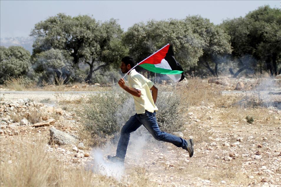 Ramallah'ta gösteri