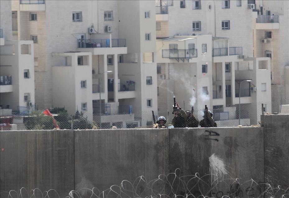 Ramallah'ta gösteri