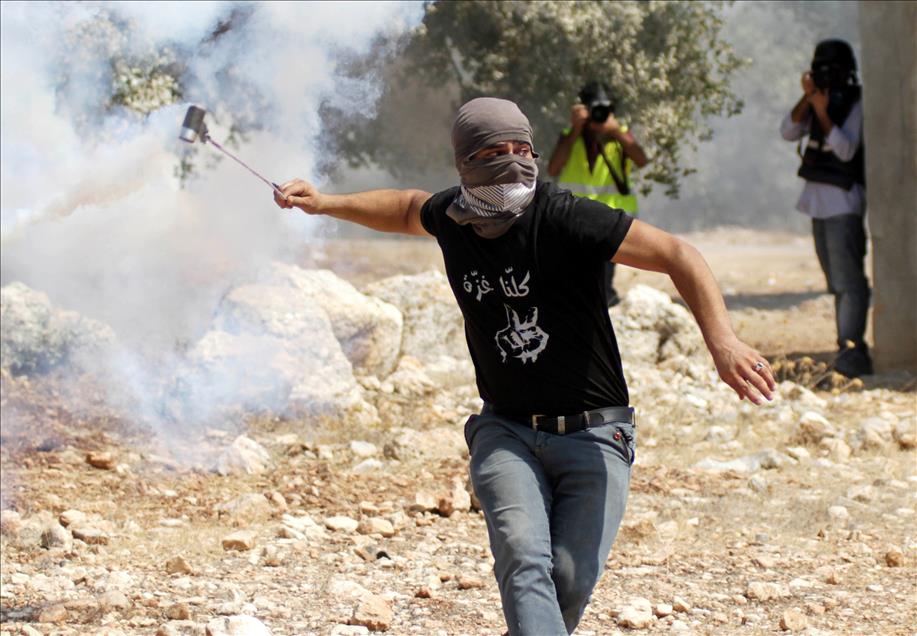 Ramallah'ta gösteri