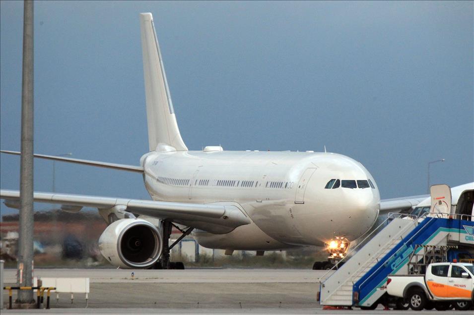 TC-TUR uçağı İstanbul'da