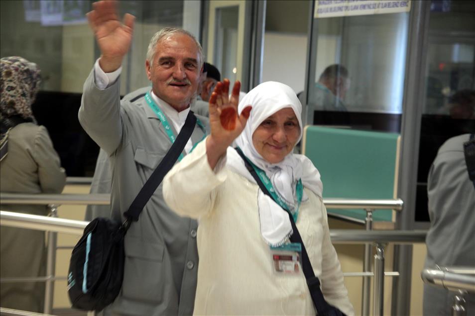 Samsun'un ilk hac kafilesi uğurlandı