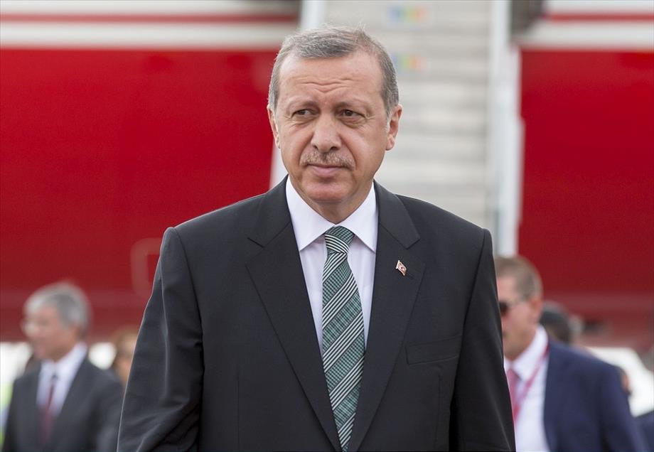 Cumhurbaşkanı Erdoğan KKTC'de 
