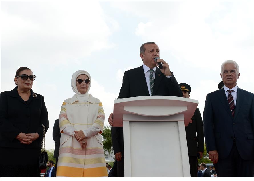 Cumhurbaşkanı Erdoğan KKTC'de