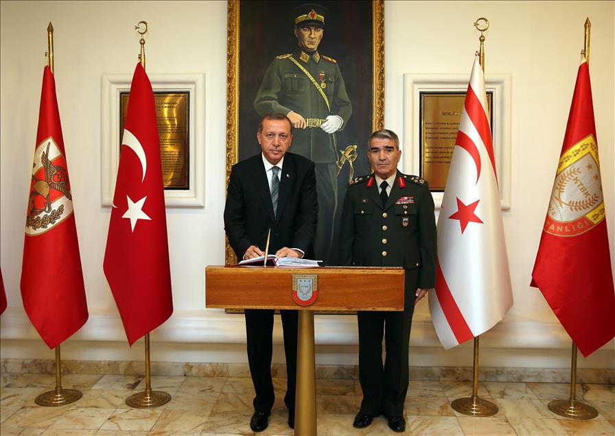 Cumhurbaşkanı Erdoğan KKTC'de