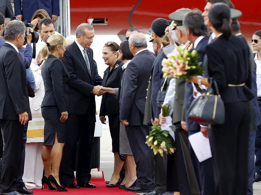 Cumhurbaşkanı Erdoğan KKTC'de 