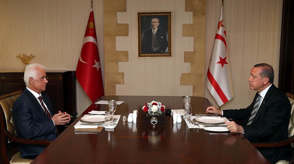 Cumhurbaşkanı Erdoğan KKTC'de