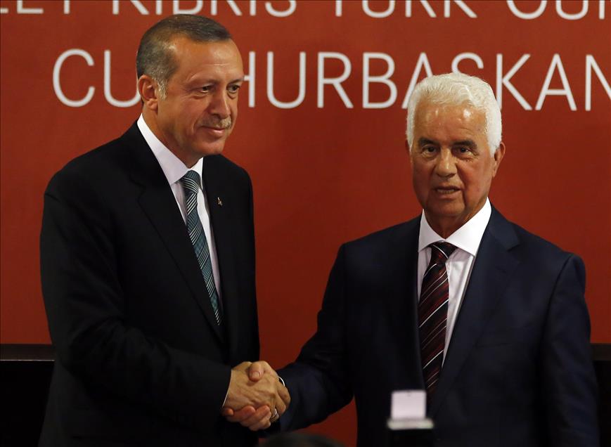 Cumhurbaşkanı Erdoğan - KKTC Cumhurbaşkanı Eroğlu
