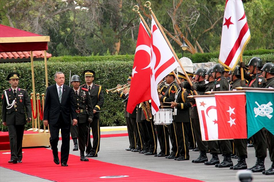 Cumhurbaşkanı Erdoğan KKTC'de