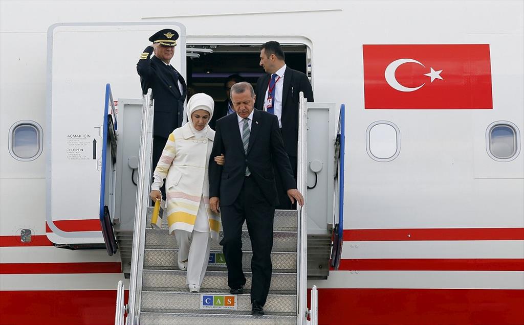 Cumhurbaşkanı Erdoğan KKTC'de 