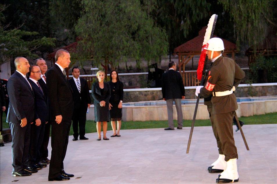 Cumhurbaşkanı Erdoğan KKTC'de