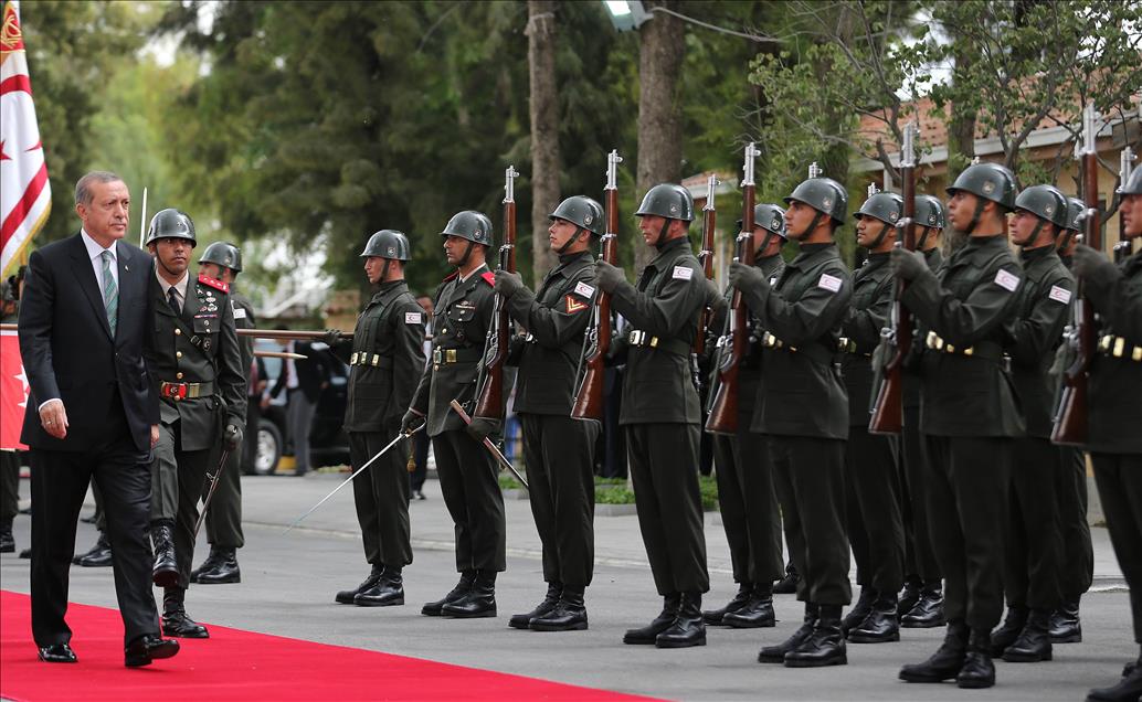 Cumhurbaşkanı Erdoğan KKTC'de