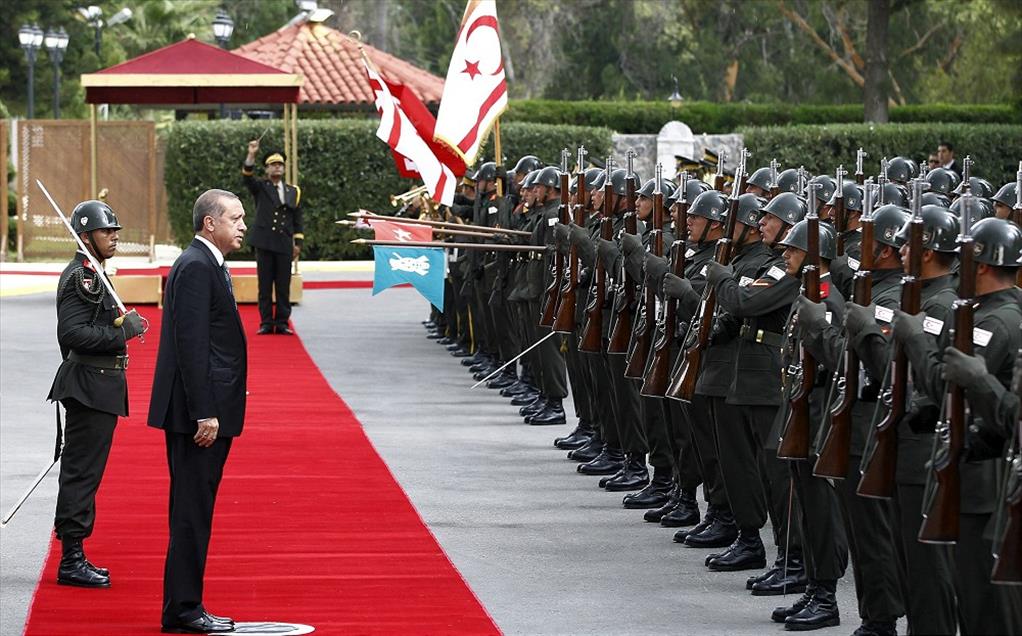 Cumhurbaşkanı Erdoğan KKTC'de

