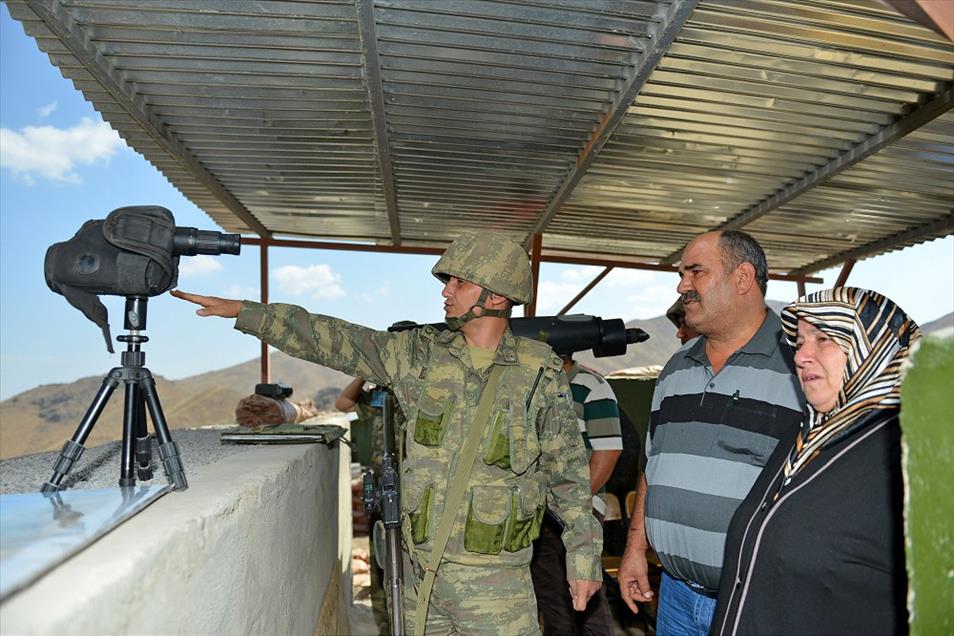 Oğlunun şehit olduğu yerden barış mesajı