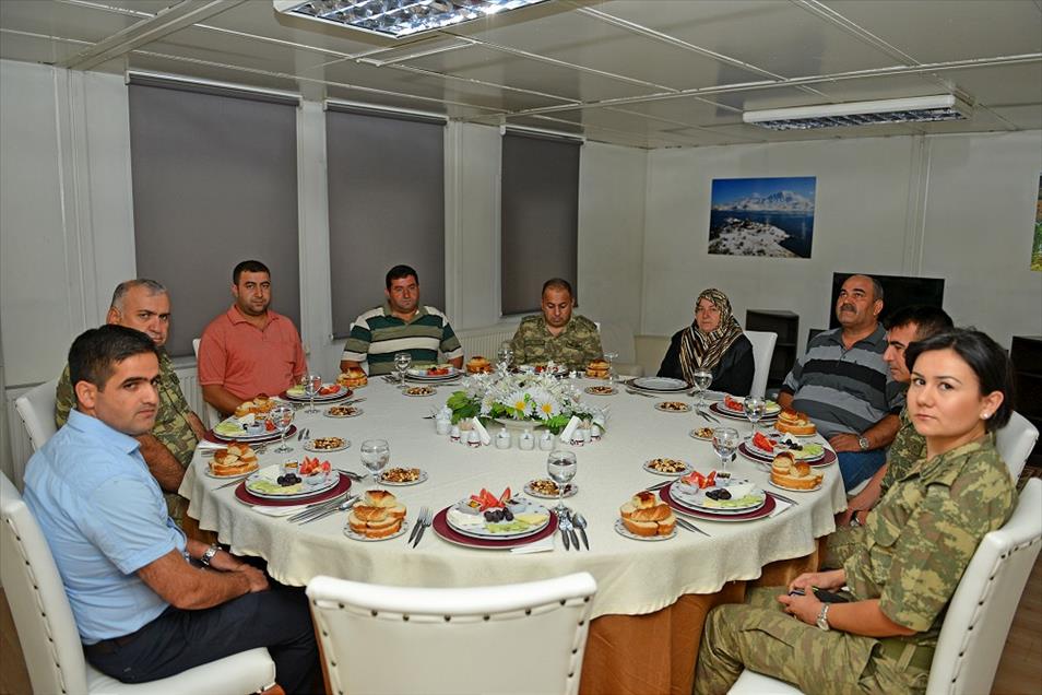 Oğlunun şehit olduğu yerden barış mesajı