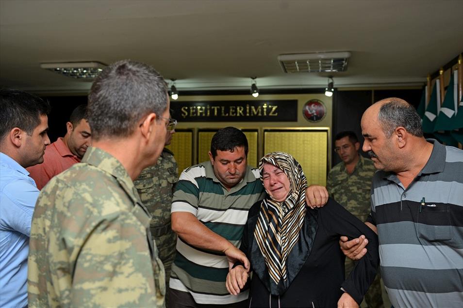 Oğlunun şehit olduğu yerden barış mesajı