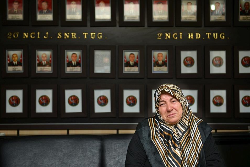 Oğlunun şehit olduğu yerden barış mesajı