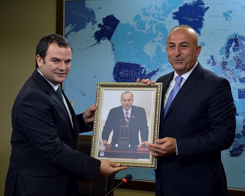 Dışişleri Bakanı Mevlüt Çavuşoğlu, AA Editör Masası'nda