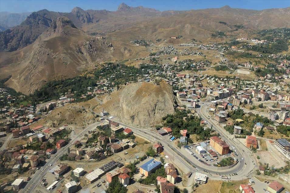 Kuş bakışı Van ve Hakkari