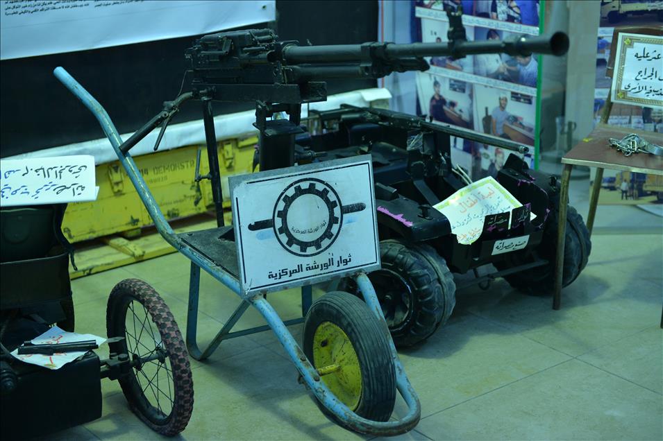 The Libyan revolution exhibited at Martyrs' Museum in Misrata
