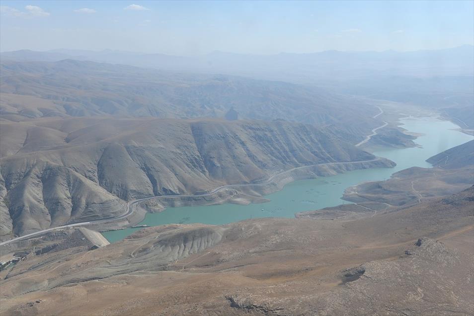 Kuş bakışı Van ve Hakkari