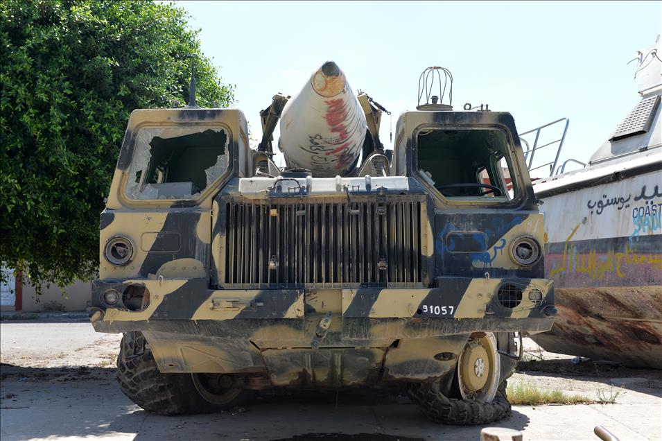 The Libyan revolution exhibited at Martyrs' Museum in Misrata