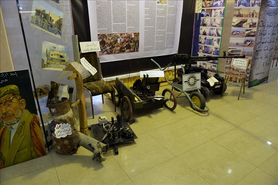 The Libyan revolution exhibited at Martyrs' Museum in Misrata