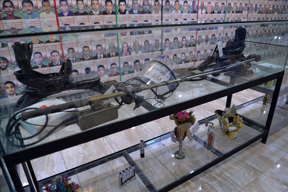 The Libyan revolution exhibited at Martyrs' Museum in Misrata