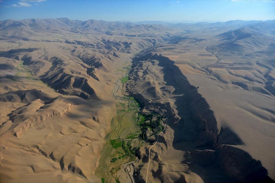 Kuş bakışı Van ve Hakkari