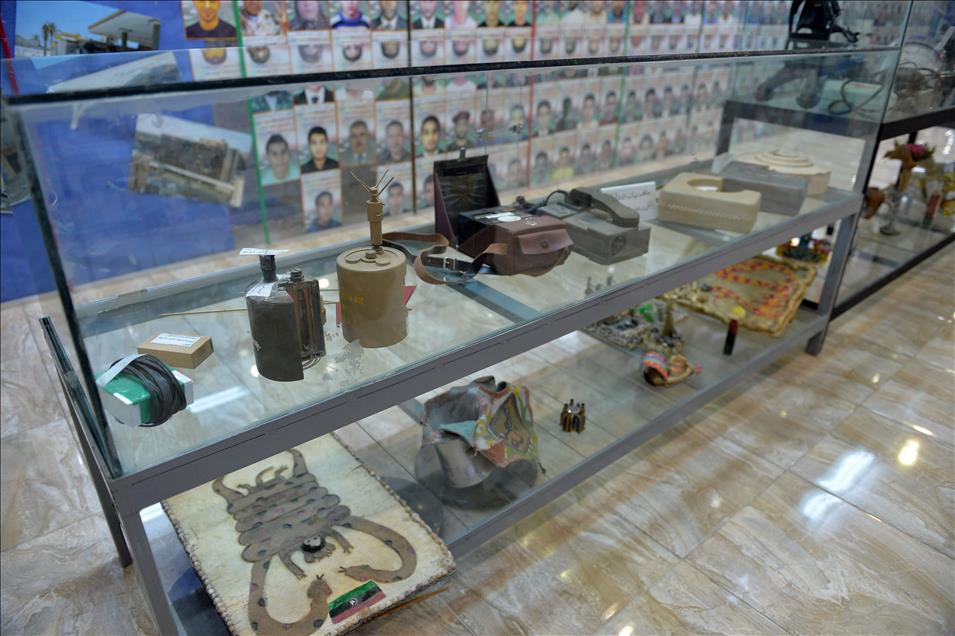 The Libyan revolution exhibited at Martyrs' Museum in Misrata