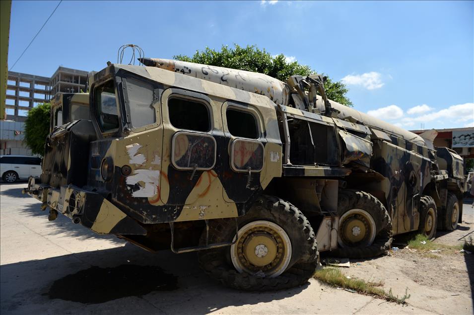 The Libyan revolution exhibited at Martyrs' Museum in Misrata