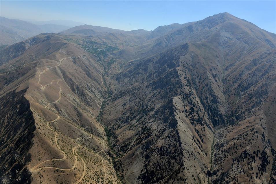 Kuş bakışı Van ve Hakkari