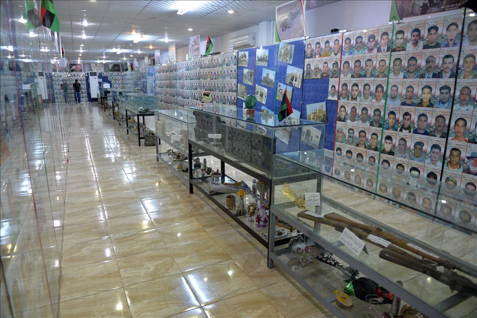 The Libyan revolution exhibited at Martyrs' Museum in Misrata