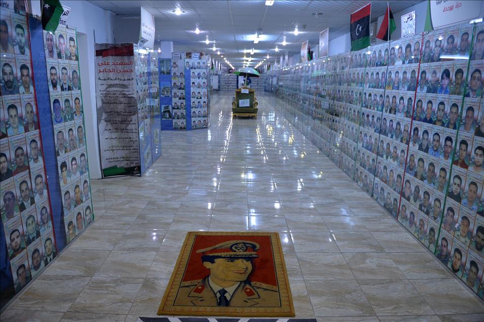 The Libyan revolution exhibited at Martyrs' Museum in Misrata