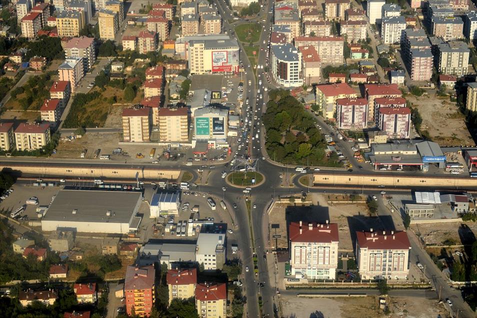 Kuş bakışı Van ve Hakkari