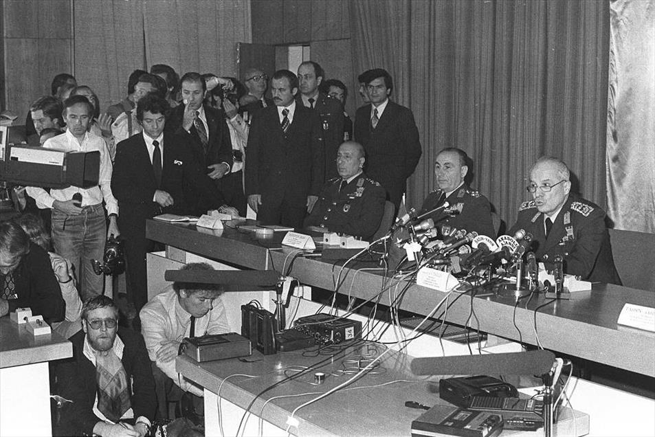 12 Eylül 1980 darbesinde 34 yıl geride kaldı