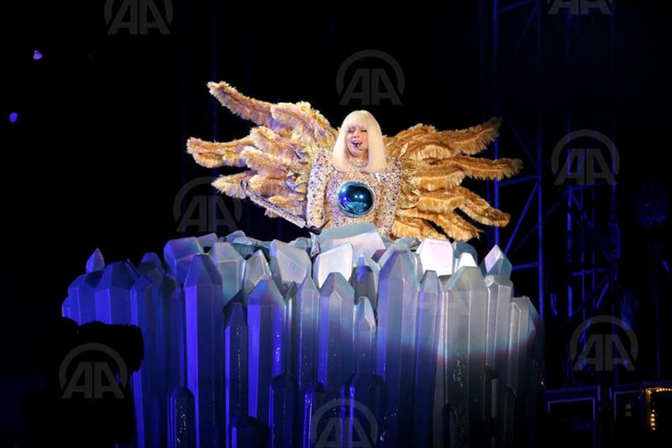 Lady Gaga hits the stage in Istanbul
