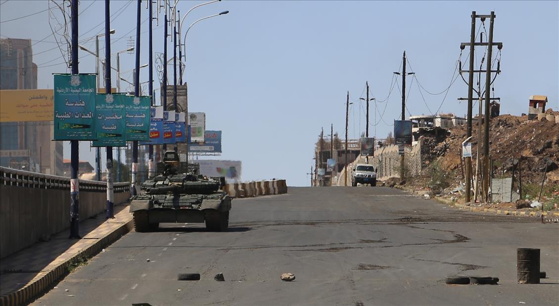 AA ekibi Yemen'deki çatışmaları görüntüledi