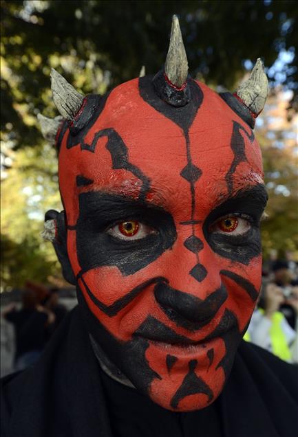 Star Wars parade at Madrid streets