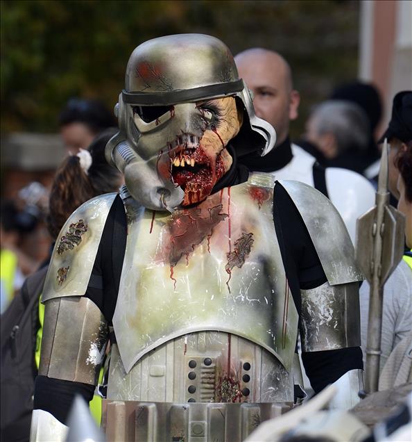 Star Wars parade at Madrid streets