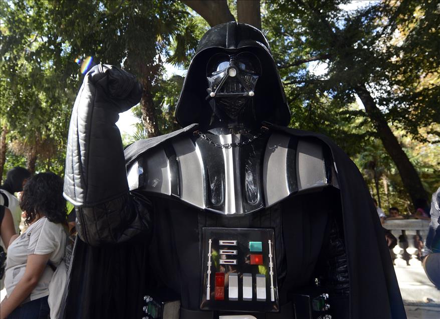 Star Wars parade at Madrid streets