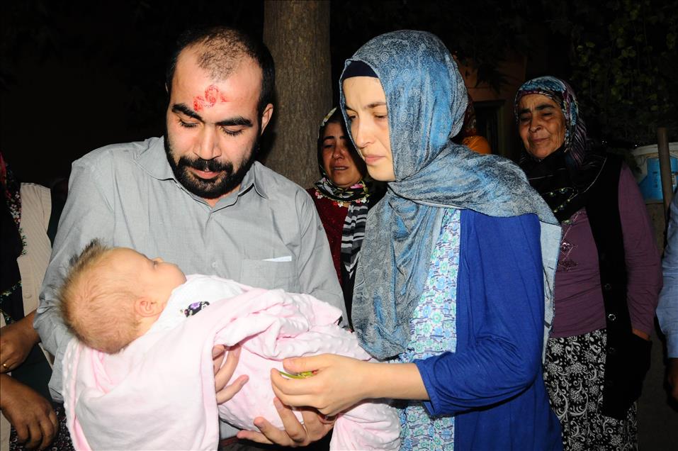Musul'da rehin alınanlar Türkiye'de
