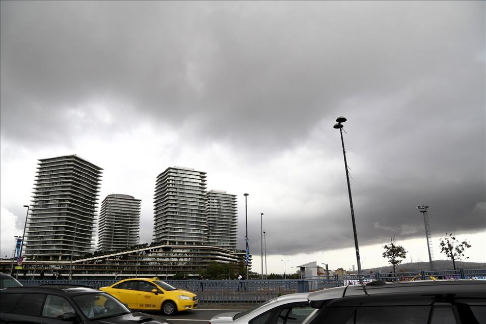 İstanbul’da fırtına