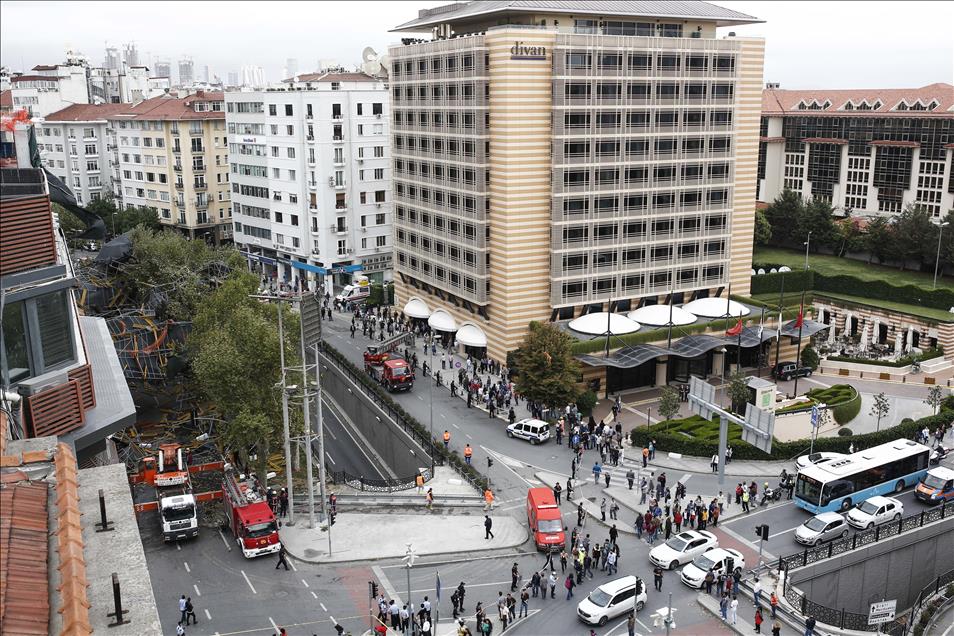 İstanbul'da fırtına