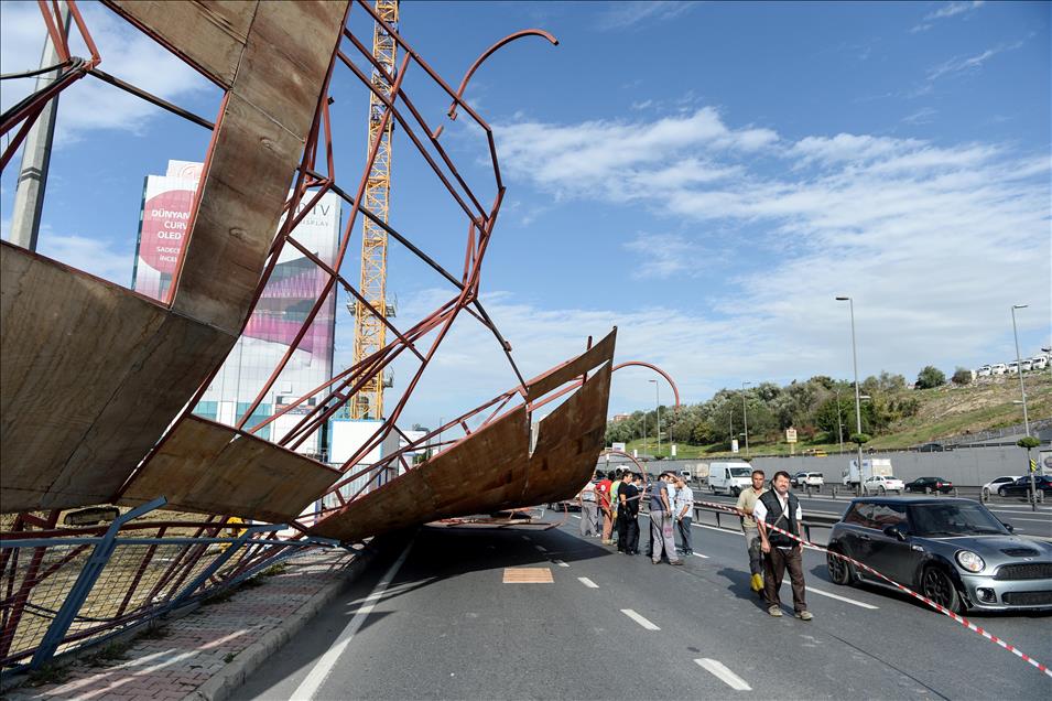 İstanbul'da Fırtına