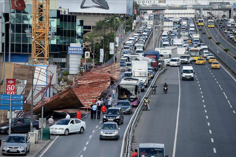 İstanbul'da Fırtına
