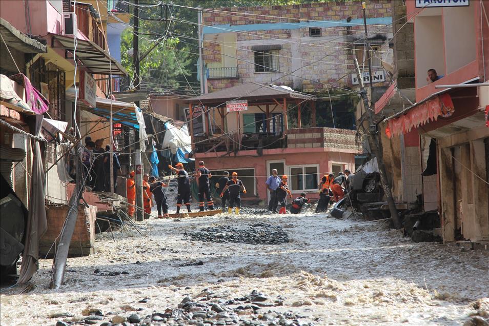 Hatay'da sel felaketi