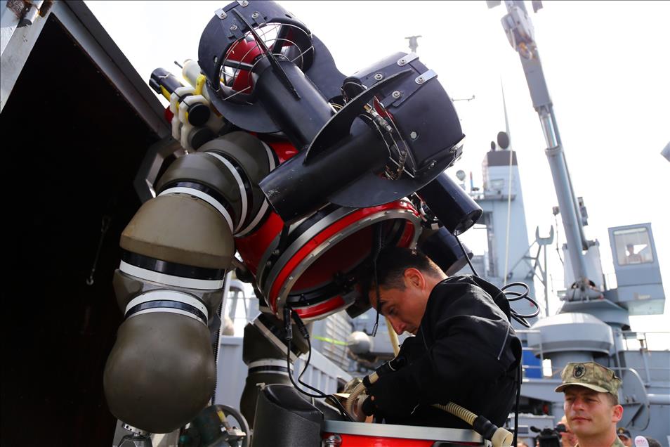 Atmosferik Dalış Sistemi denizaltına nefes veriyor