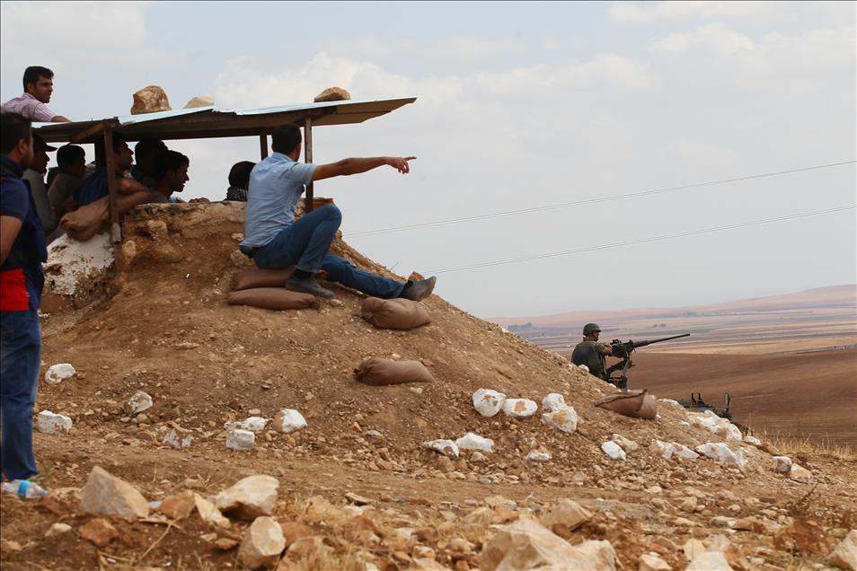 IŞİD ile bazı Kürt gruplar arasındaki çatışmalar