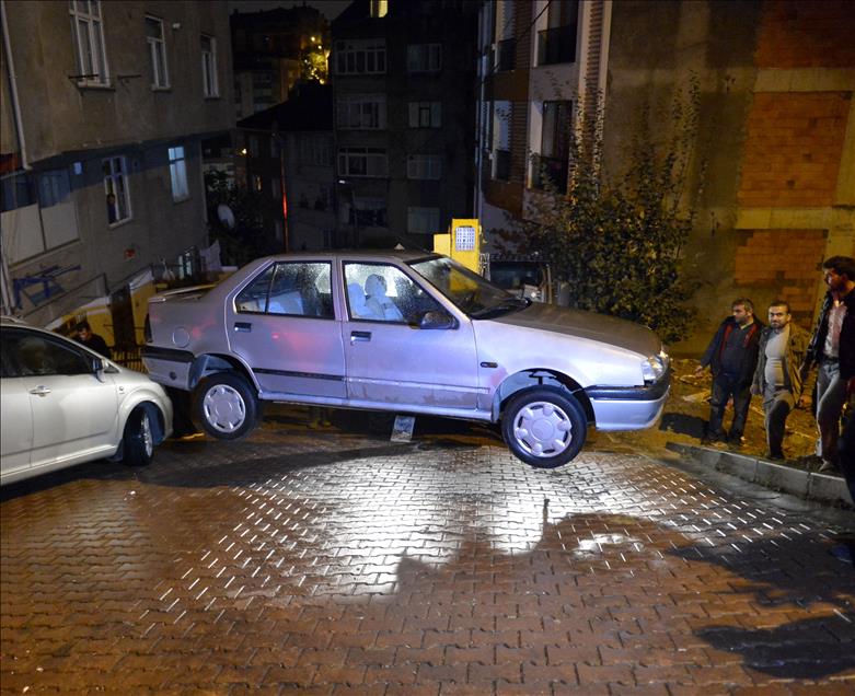 İstanbul'da şiddetli yağış ve fırtına