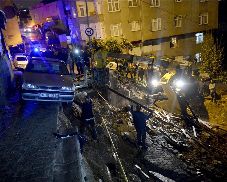 İstanbul'da şiddetli yağış ve fırtına